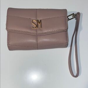Steve Madden Tan Wristlet Wallet